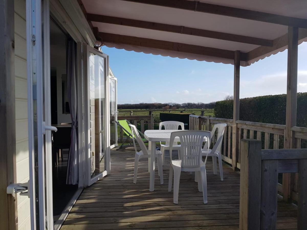 Mobile-Home 100M Plage Utah Mme Surget サント・マリー・デュ・モン エクステリア 写真