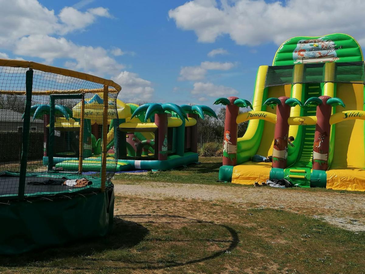Mobile-Home 100M Plage Utah Mme Surget サント・マリー・デュ・モン エクステリア 写真